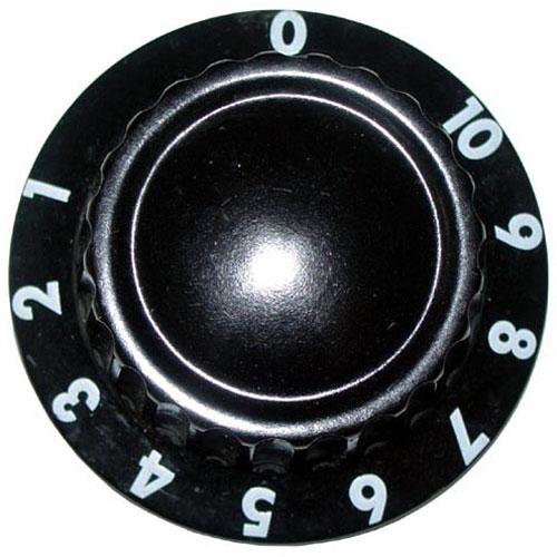 (image for) APW Wyott 2R-56505 KNOB, BLACK PLAIN (1 TO 10) - Click Image to Close